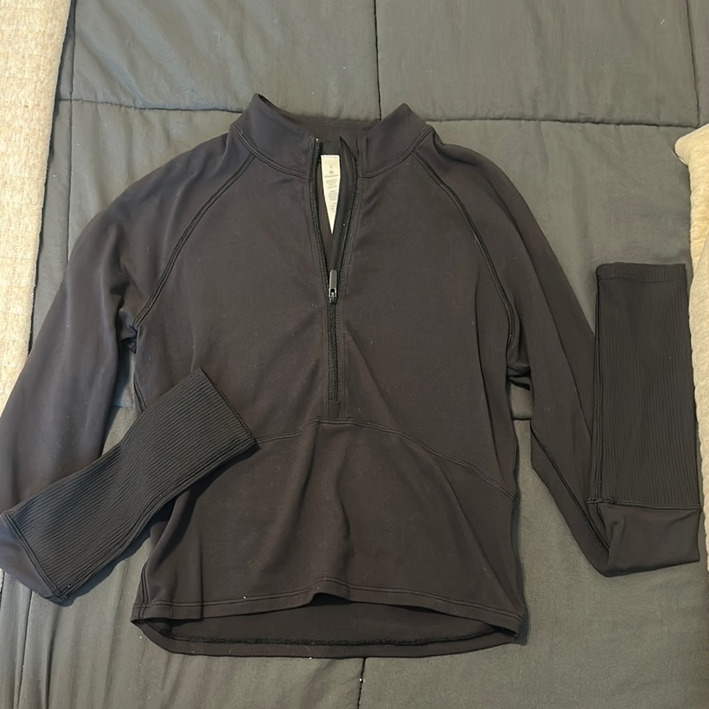 Lululemon Cropped Half Zip